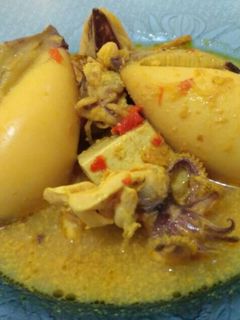 Foto resep Kalio Cumi Isi Tahu