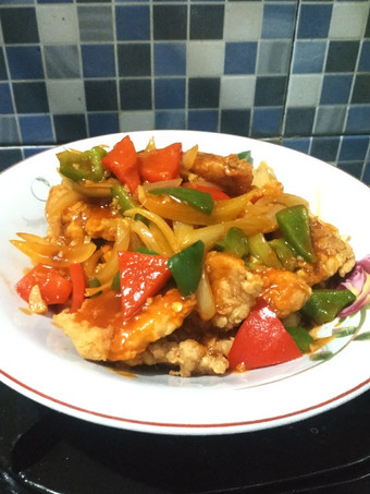 Resep Ayam crispy asam manis Irit Anti Gagal