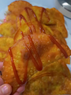 عکسی از دستور پیراشکی گوشت (باخمیر آماده)