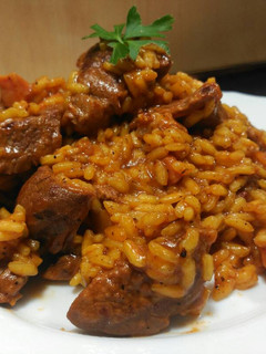 Una foto de Risotto de Ternera