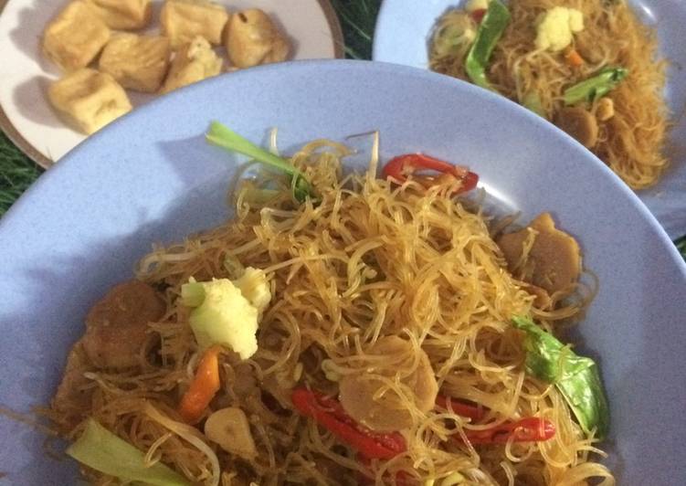 Resep 7. Bihun Goreng Kecap Anti Gagal