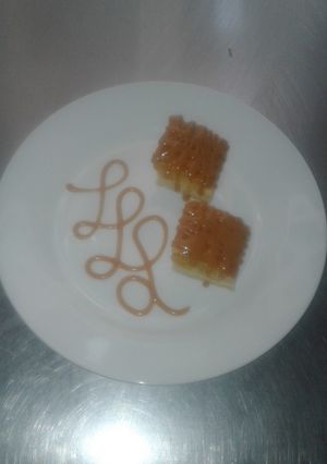 Una foto de Torta marmolada de manjar
