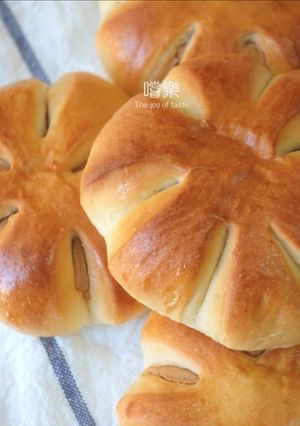 花生醬麵包 Peanut Butter Buns 的食譜成品照片