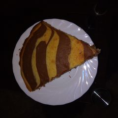 Zebra cake#4 week challenge A picture of Zebra cake#4 week challenge.