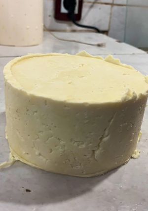 Una foto de Queso fresco en casa