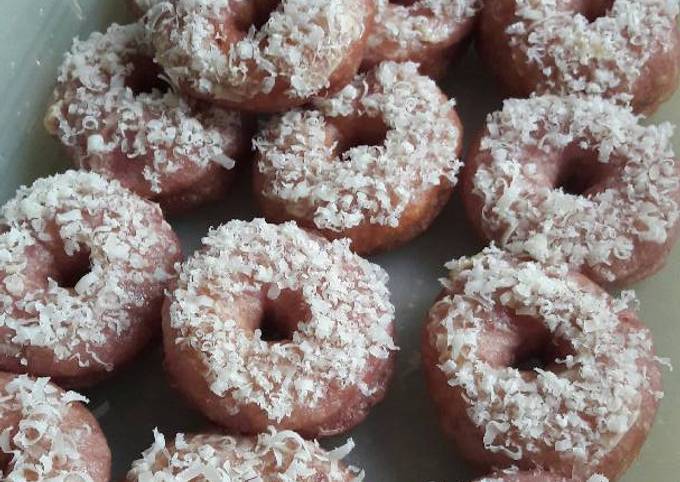 Resep Donat Ubi Ungu Tanpa Telur Oleh Meiriskha Cookpad