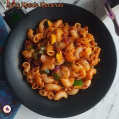 A picture of Spicy Masala Macaroni.