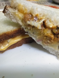 A picture of Cheesy soya treat.