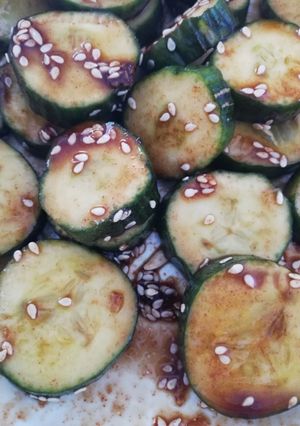 A picture of Asian Cucumber Salad (Pickled).