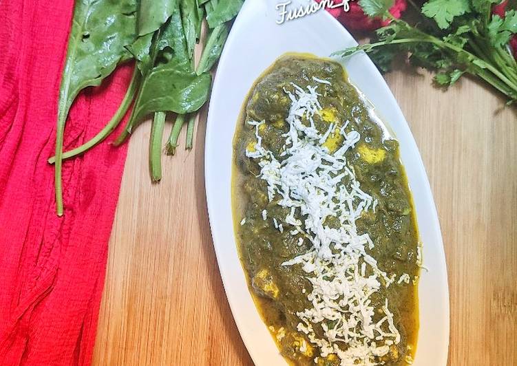 Friday Fresh Palak paneer