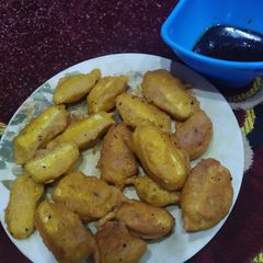 Paneer pakoda A picture of Paneer pakoda.