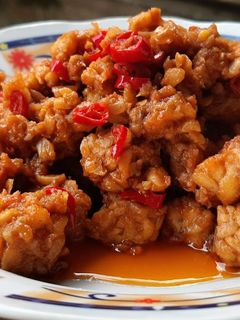 Foto resep Orek Tempe Basah Bumbu Ulek
