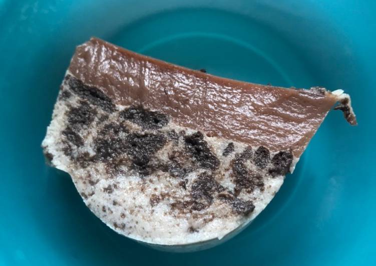 Resep masakan Puding Oreo Milo | Langkah Membuat Puding Oreo Milo Yang Sempurna