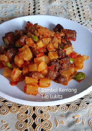 Foto resep Sambal Kentang Balado Anti Ribet