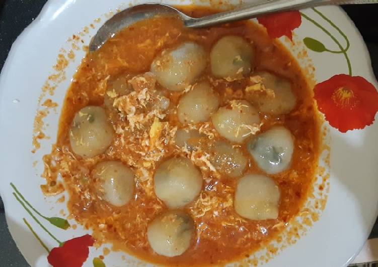 Cilok kuah pedas level 15