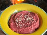 Mousse de remolacha y palta