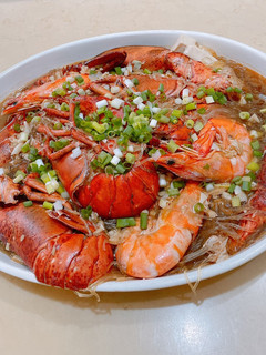 龍蝦鮮蝦粉絲煲 的食譜成品照片