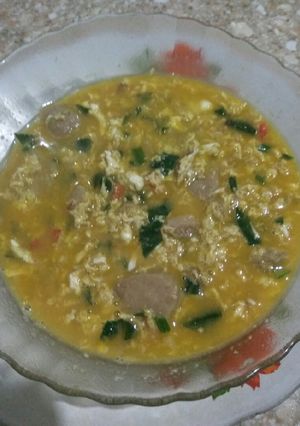 Foto resep Seblak telur dan sosis