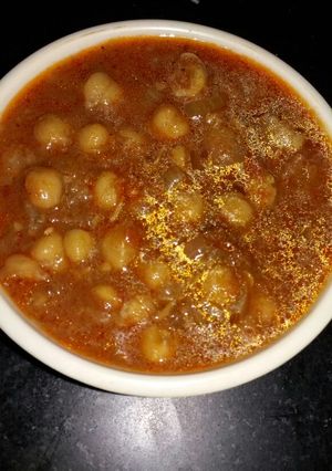 A picture of Punjabi Chana Masala.