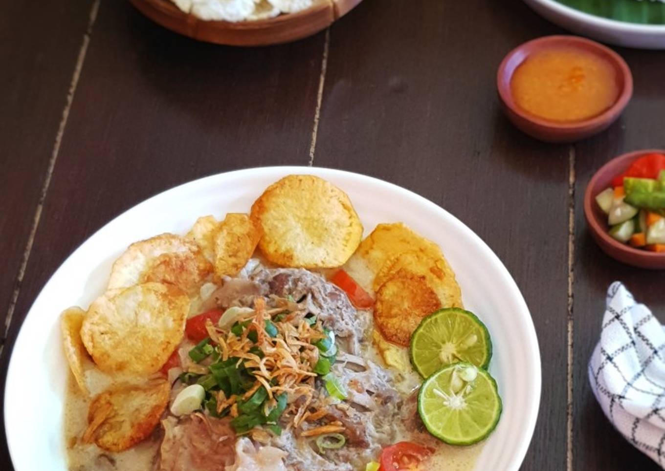 Soto Betawi Daging Kambing Kuah Susu