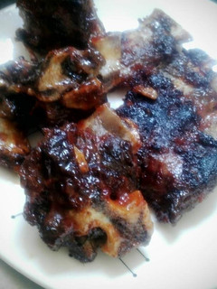Una foto de Costillas de res a la BBQ sin horno!
