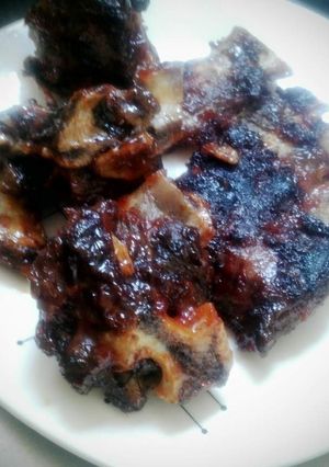A picture of BBQ Beef Ribs Without an Oven!.