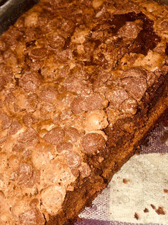 Una foto de 🥧Brownie de chocolate y chocapic 🍫😋
