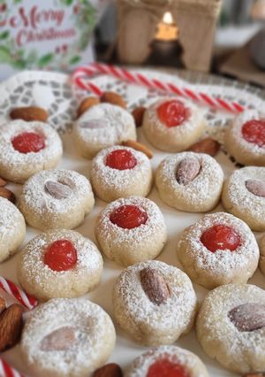 Une photo de Paste di mandorle Siciliane Biscuits aux amandes
