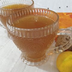 A picture of Ginger Lemon Tea.