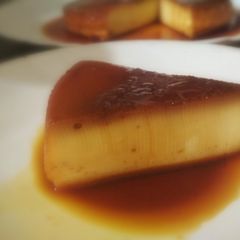 Flan or Caramel Egg Pudding A picture of Flan or Caramel Egg Pudding.