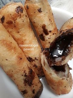 Foto resep Lumpia pisang gulung coklat