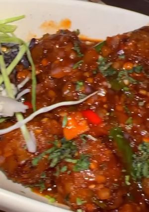 A picture of Chilli Chicken.