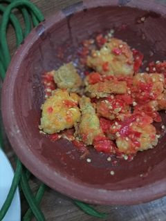 Foto resep Geprek chicken popcorn
