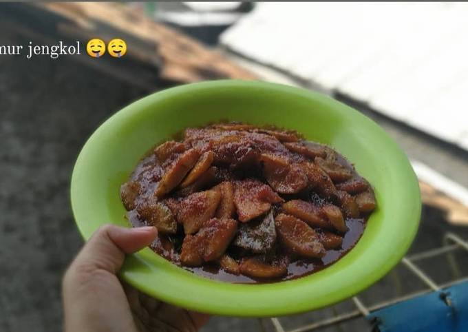 Semur jengkol sederhana ala anak kos