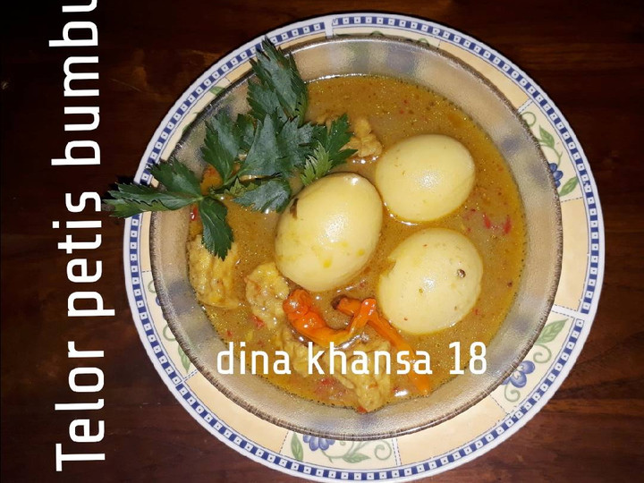  Resep buat Telor petis bumbu dijamin nikmat