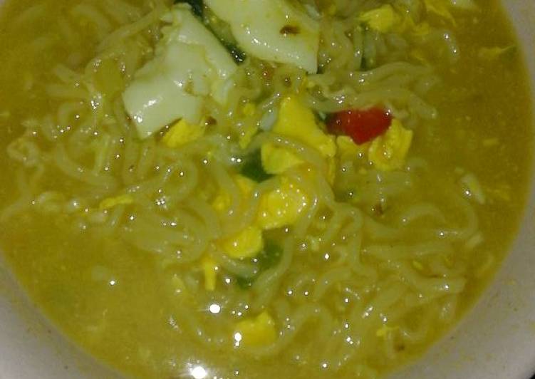 Cara Praktis Memasak Mie Soto Susu Anti Gagal