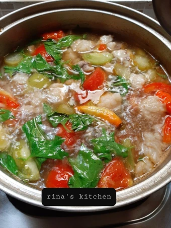 Langkah Gampang Membuat Resep Asem-asem tetelan daging semi instan yang Lezat Sekali