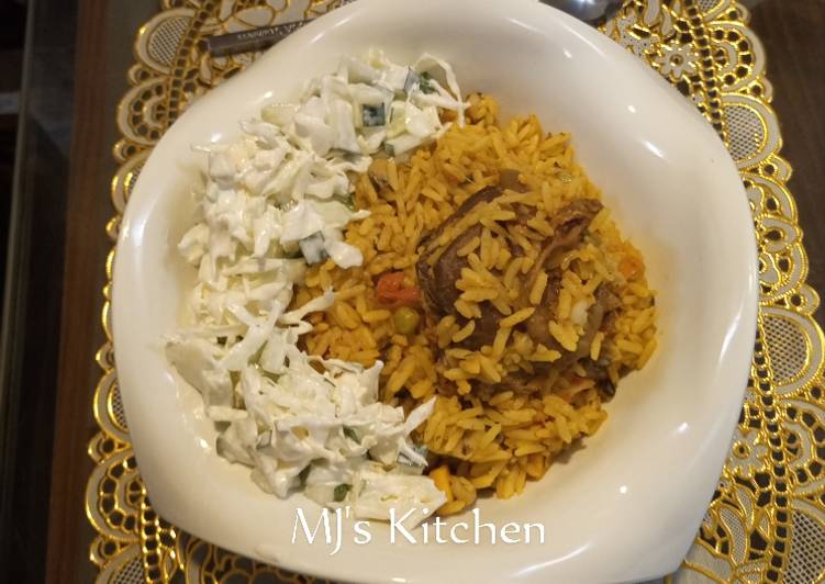 How to Prepare Any-night-of-the-week Shinkafa da wake da salad | Simple Recipe For Kids