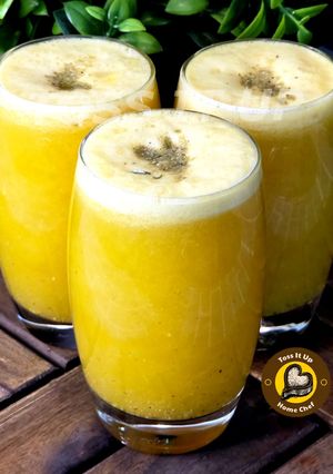 A picture of Orange Flavour Saunf ka Sharbat.