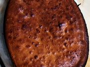 Una foto de brownies fáciles con mantequilla