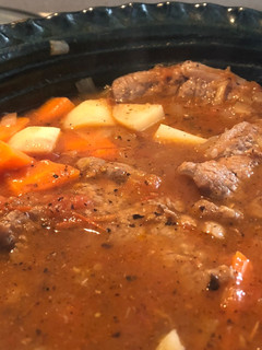 Una foto de Caldo ranchero de bistec de res