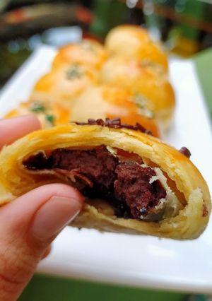 Foto resep Bakpia isi coklat uul