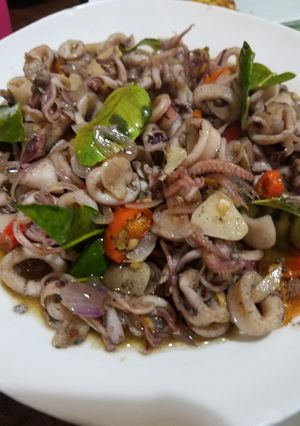 Foto resep Cumi Asin Tumis Pedas