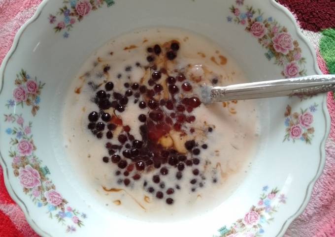 Resep Bubur Mutiara Perdana&hellip;&hellip;Tapi rasanya Mantul 😋 yang Bisa Manjain Lidah