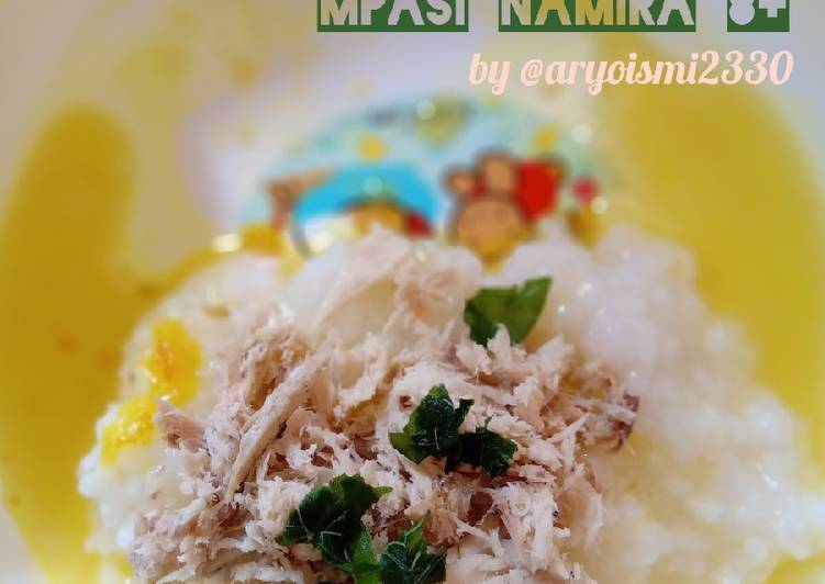 Resep MPASI Bubur + Tongkol Kuah Kuning, Lezat