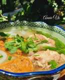 Bánh canh xương sụn chả cá