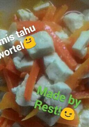 Foto resep Tumis tahu wortel😋