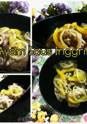 Foto resep Ayam Saus Inggris #ketofriendly #ketofy #debm #paprika