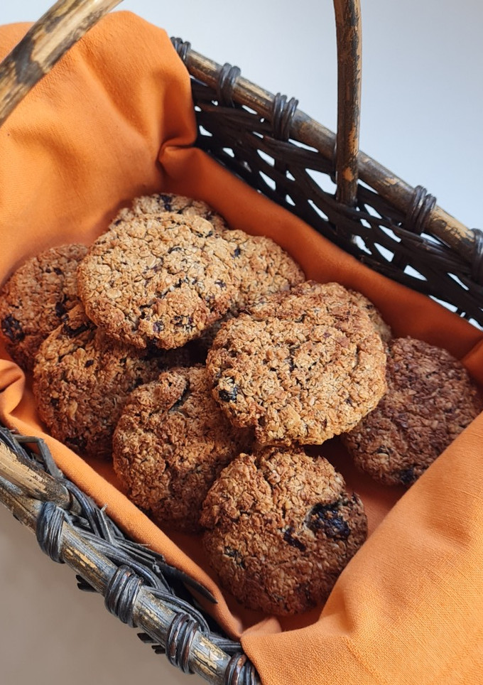 Una foto de Galletas de avena rústicas sin azúcar ni endulzante agregados