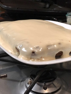 Una foto de Cobertura de queso Philadelphia